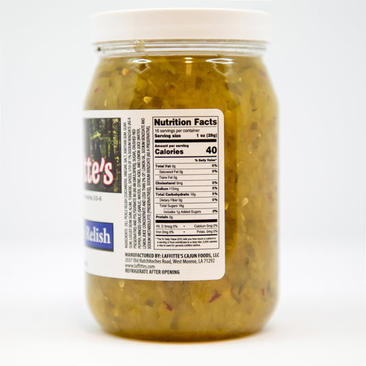Gourmet Cajun Sweet Pickle Relish