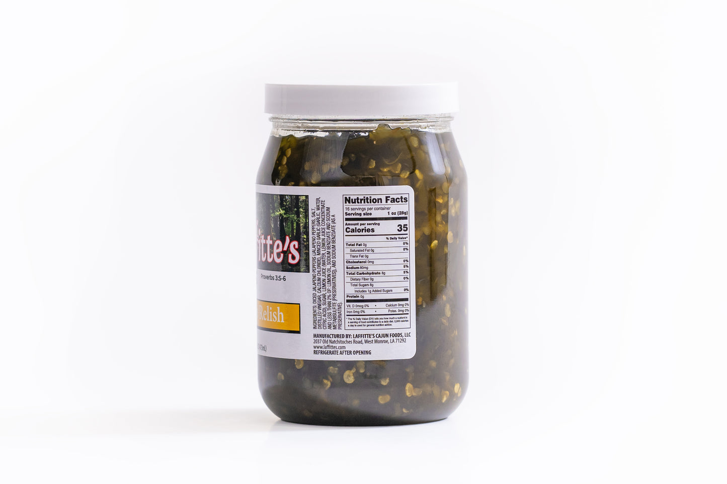 Gourmet Cajun Candied Jalapeño Relish