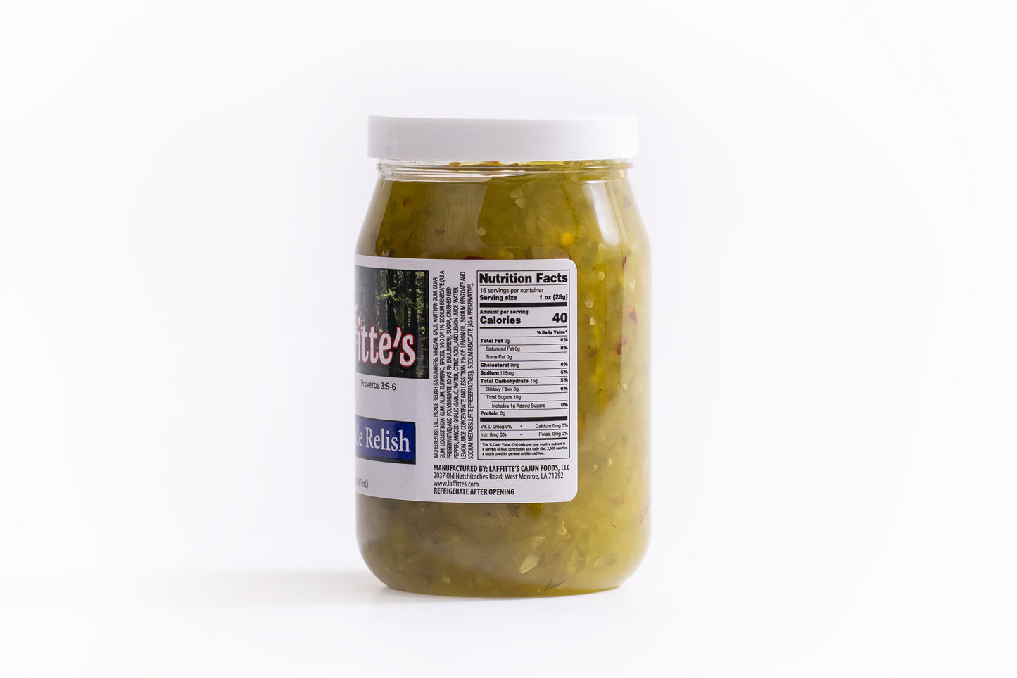 Gourmet Cajun Sweet Pickle Relish